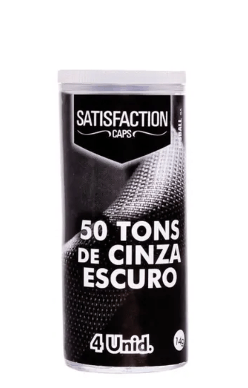 BOLINHA 50 TONS DE CINZA ESCURO