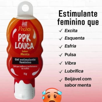 PPK LOUCA GEL FUNCIONAL FEMININO 5X1 15G
