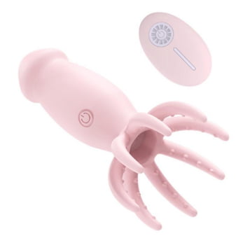 VIBRADOR POLVO ROSA - COM 10 MODOS E CONTROLE SEM FIO